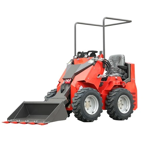 Pemuat Kemudi Skid Crawler Mini